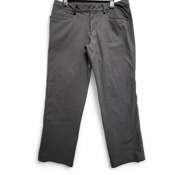 lululemon athletica Other - Lululemon Commission Pants Mens 34x27 Gray Straight Leg Performance Stretch‎